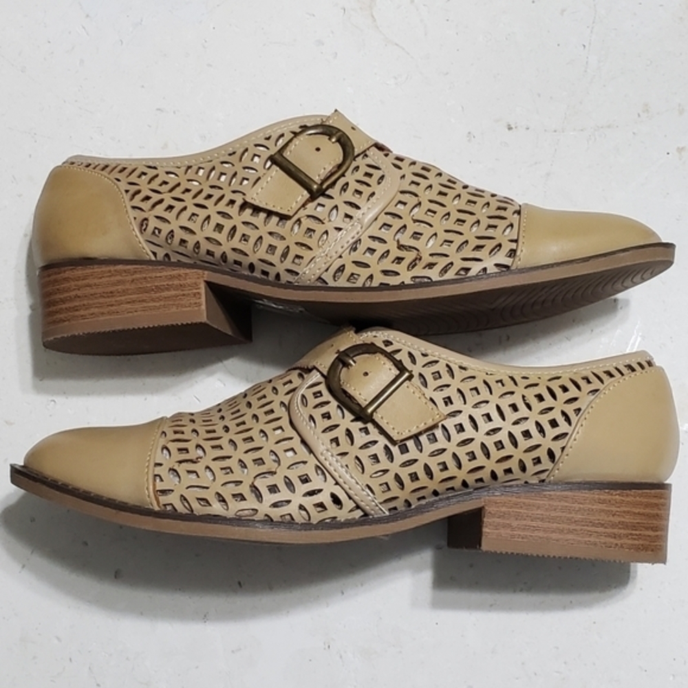 O'NEILL Laser Cut Leather Bootie Size 7